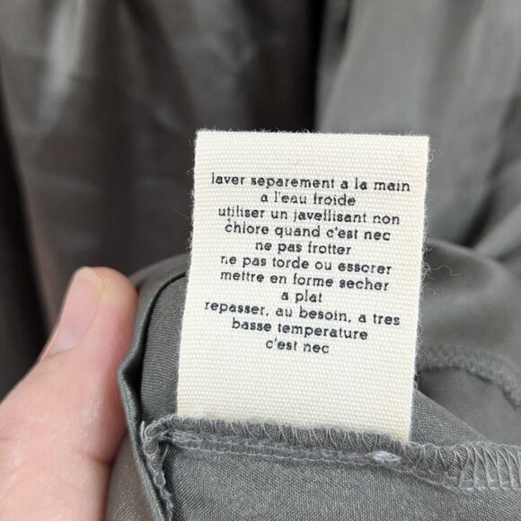 2 for $30 Silence & Noise Grey Beaded Embroidered tank Mini Dress XS - Picture 3 of 9